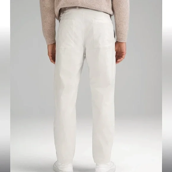 lulu-lemon Mens Relaxed-Tapered Smooth Twill Trouser - 36 - Picture 3 of 5